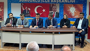 AK PARTİ MİLLETVEKİLİ ÇELEBİ SUNGURLU’YA GELDİ...