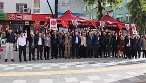 MHP'NİN ÜYE STANDINA YOĞUN İLGİ…