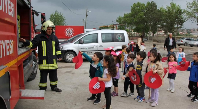 BAŞARILI İTFAİYECİ KÖKSAL İNCEL EMEKLİ OLDU 