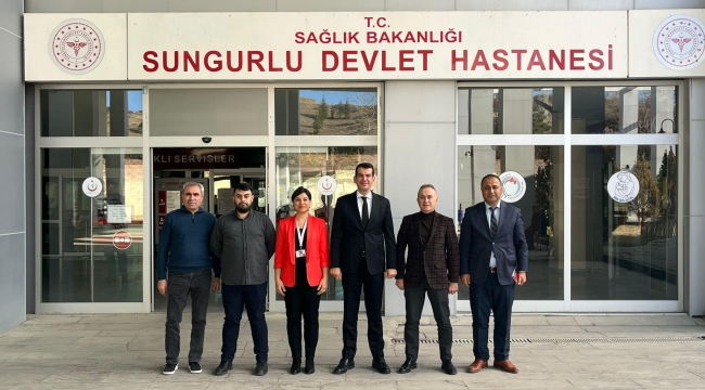 KAYMAKAM MUTLU KÖKSAL HASTANEYİ ZİYARET ETTİ