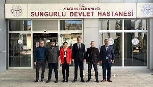 KAYMAKAM MUTLU KÖKSAL HASTANEYİ ZİYARET ETTİ